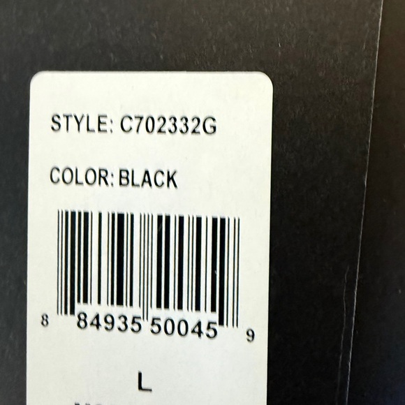 NWT Cyrus Black Turtleneck Sweater with Button Accents size L - Picture 7 of 8